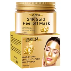 Asmoxa 24K Gold gel maska za obraz